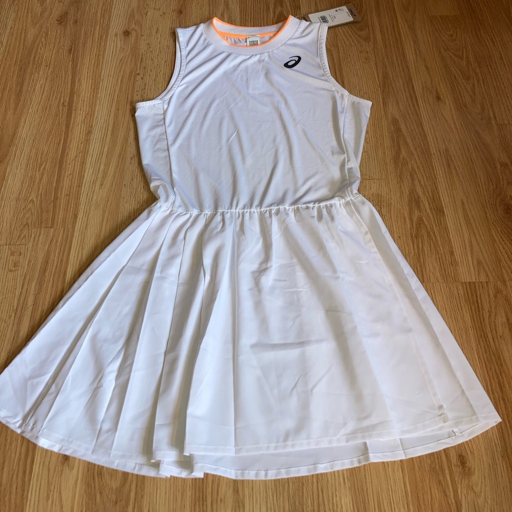 NWT ASICS Tennis Match Exercise Dress Womens Athleticwear Training Medium - Picture 8 of 13